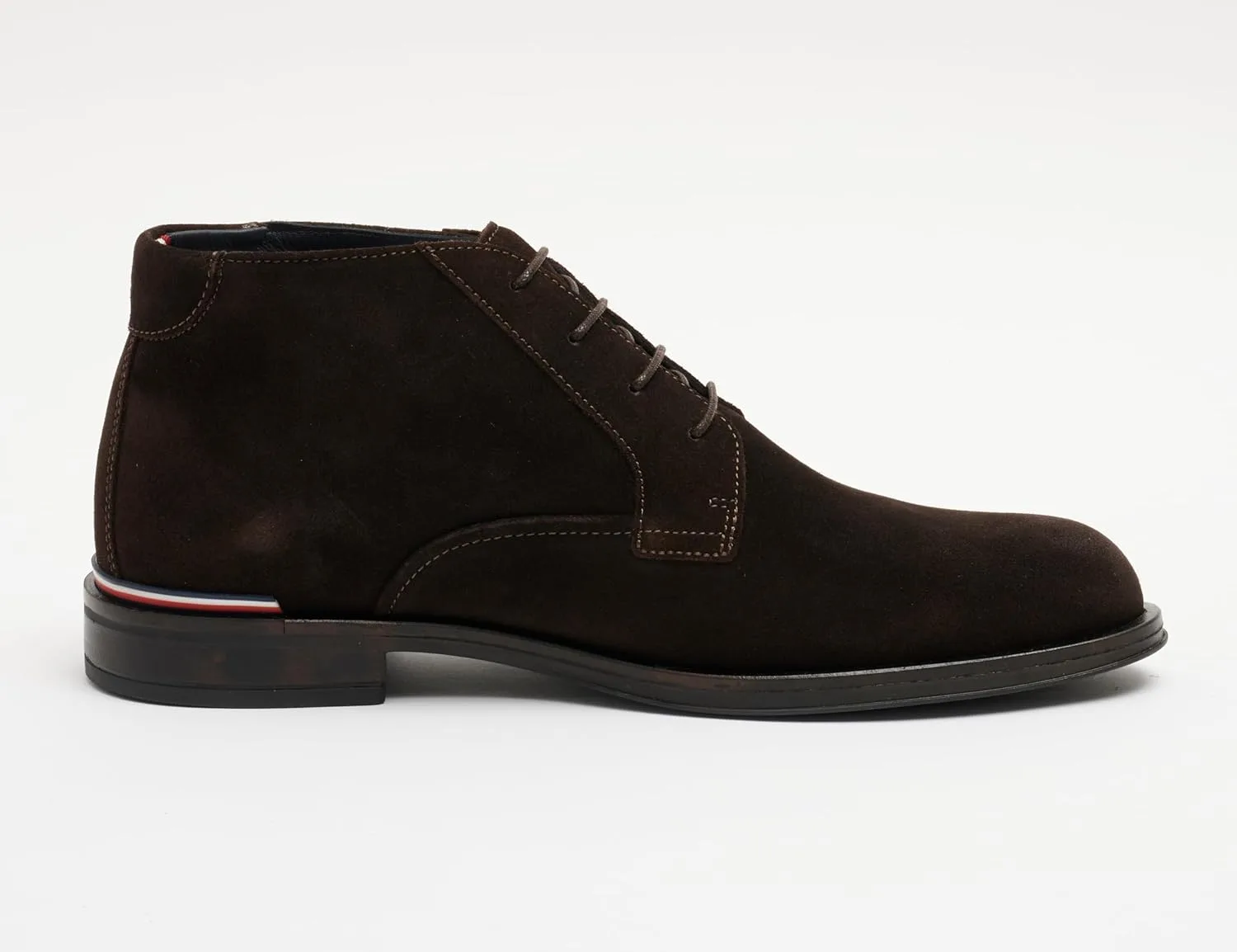 Высококачественные мужские кроссовки Tommy Hilfiger Signature Hilfiger Fm0fm, коричневый — фото 4