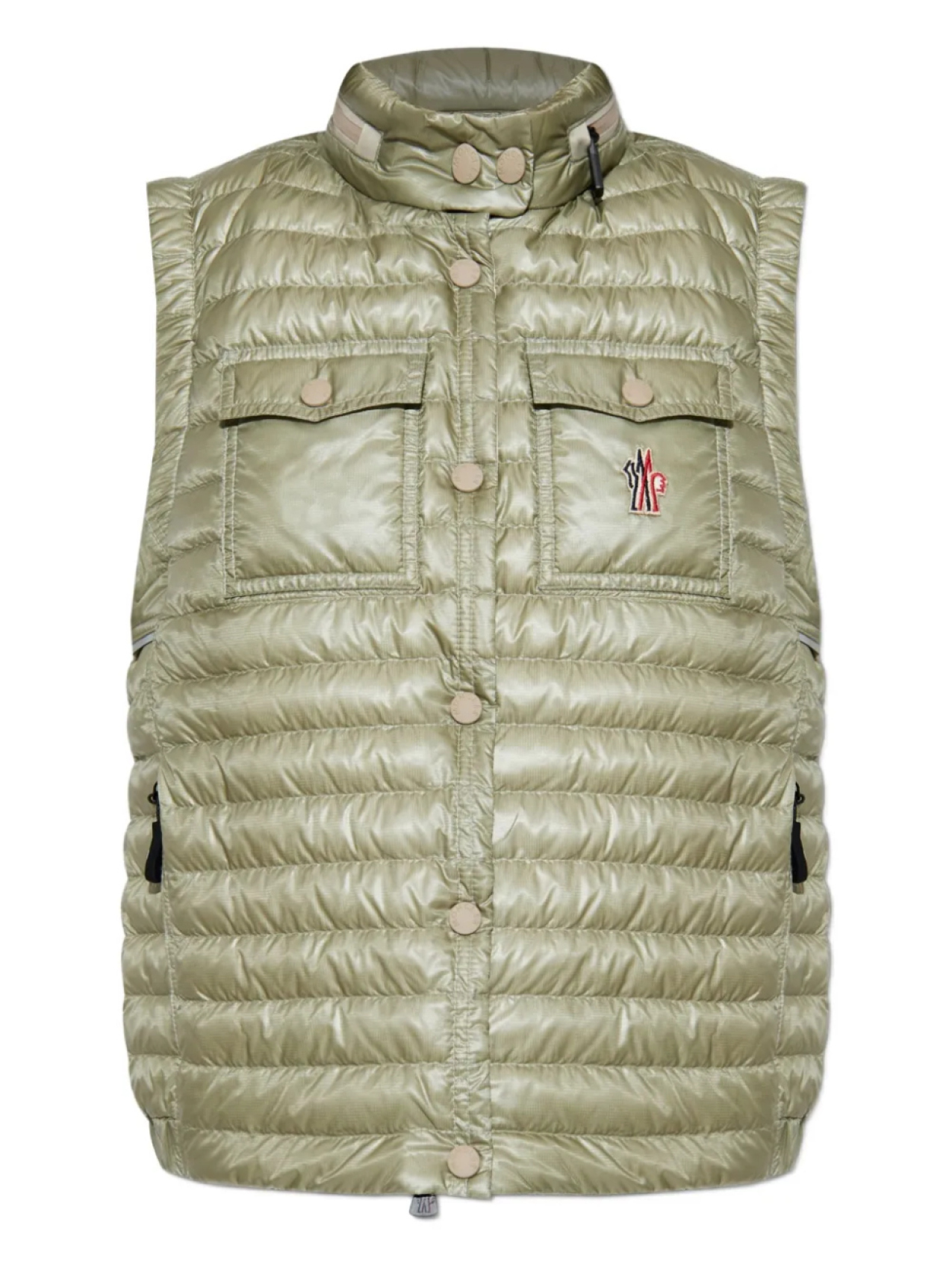 

Moncler Grenoble жилет Gumiane, зеленый
