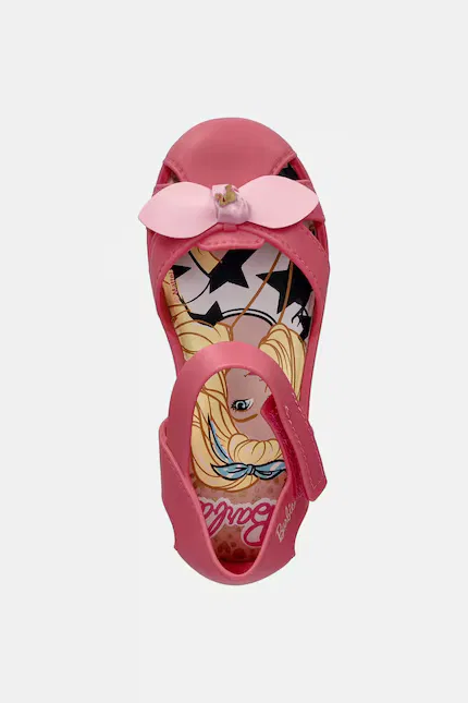 Балетки детские с декором BARBIE GLOSS Ipanema, розовый — фото 4