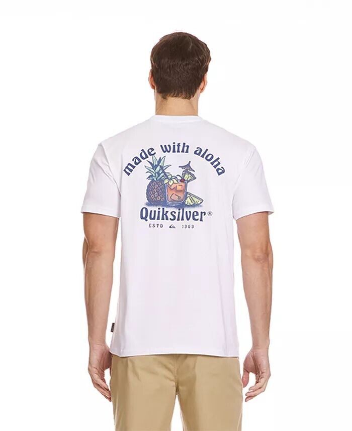 

Мужская футболка с короткими рукавами Hi Mai Tai Quiksilver, белый