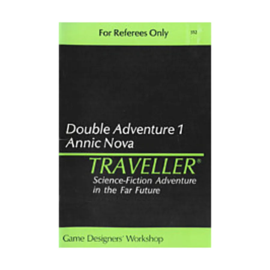 

Модуль Double Adventure #1 - Annic Nova/Shadows, Traveller - Adventures & Double Adventures