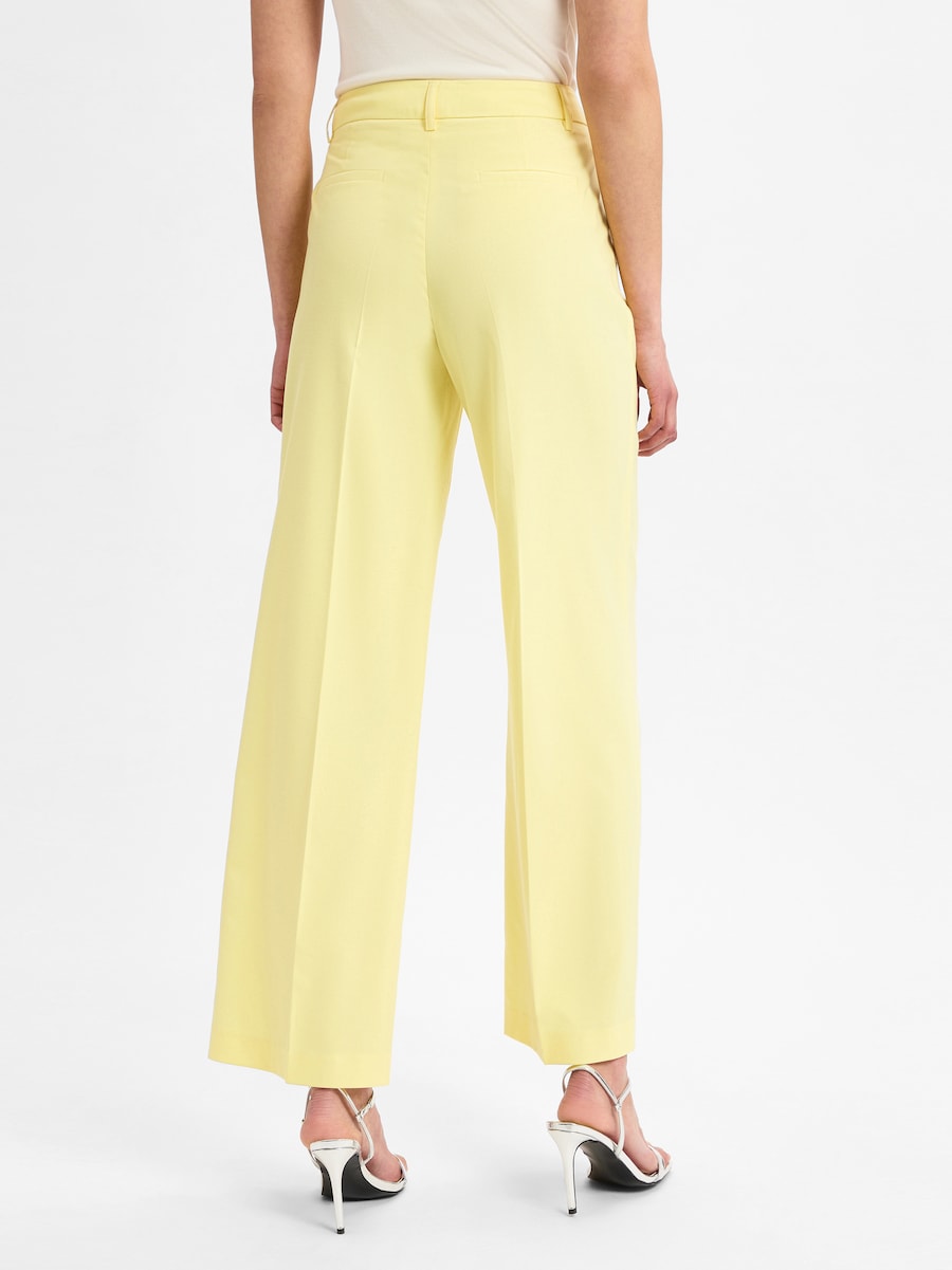 

Широкие брюки со складками MORE & MORE, светло-желтый