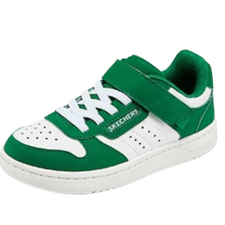 Детские кроссовки для скейтбординга Kids Low-top Green Skechers, зеленый — фото 2