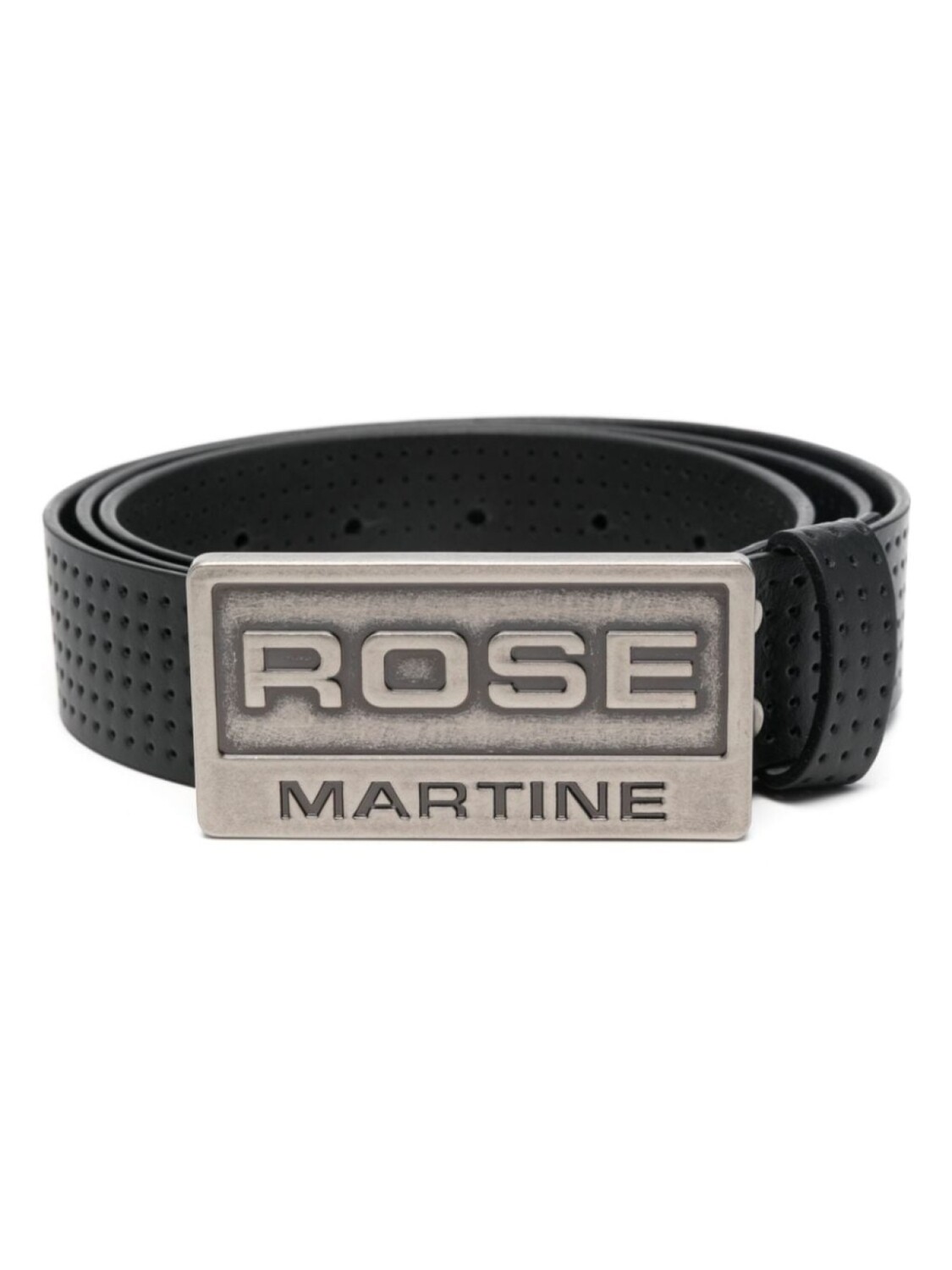 

Перфорированный спортивный ремень Martine Rose, черный