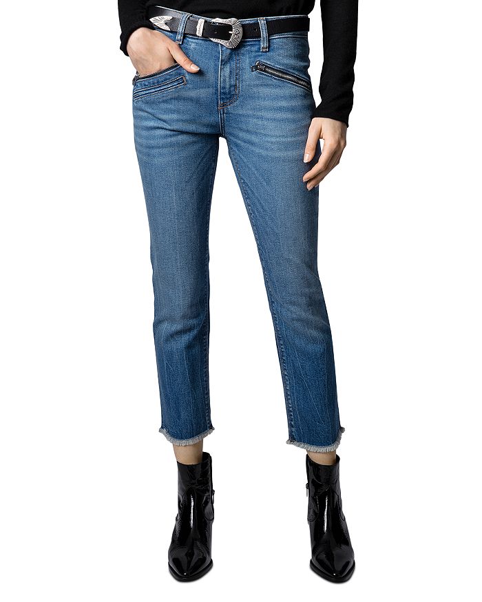 

Джинсы Ava Skinny Ankle в синем цвете Zadig & Voltaire, синий
