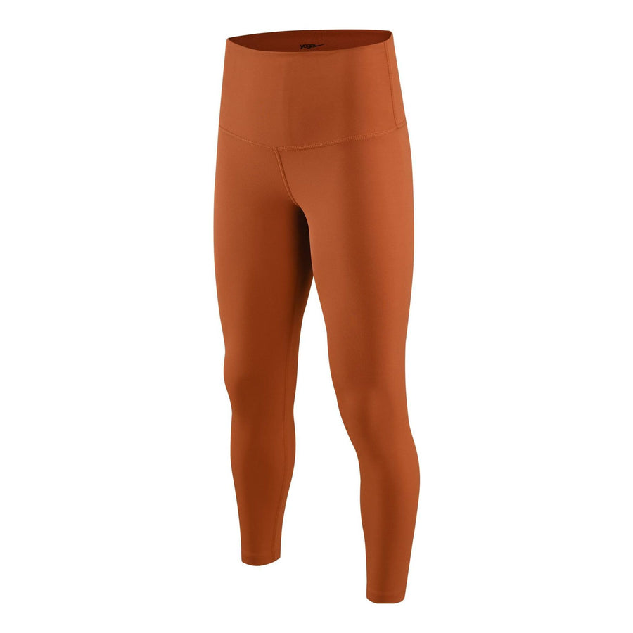 

Спортивные брюки (WMNS) Nike Logo high-waisted nine-point inner pants 'bronze', коричневый
