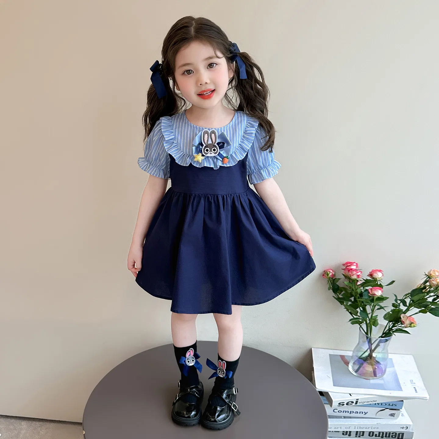 Платье детское с принтом Джуди Хопс Disney Navy Blue — фото 4