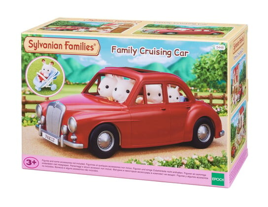 

Sylvanian Families, Коллекционные фигурки, Семейный набор седан, Транспортное средство, Автомобиль 5448