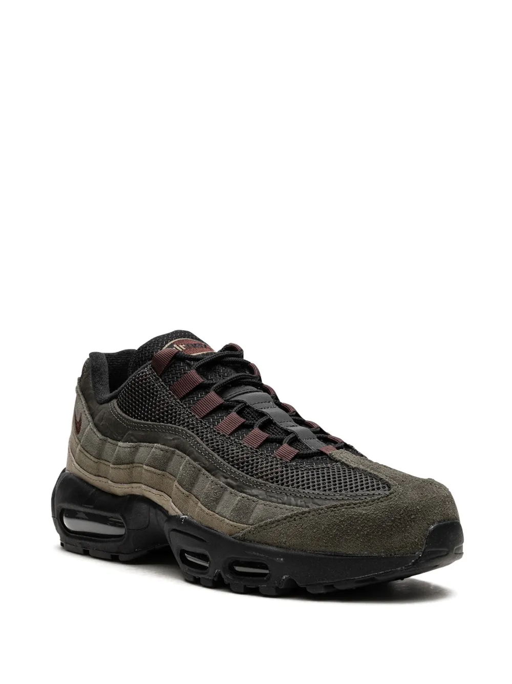 Кроссовки Air Max 95 Black Earth Nike, зеленый — фото 2