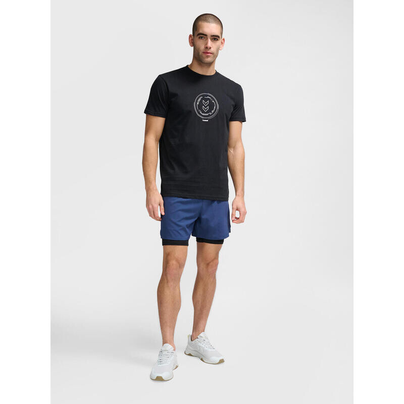 

Спортивные шорты Hummel, цвет dunkelblau/blau/blau