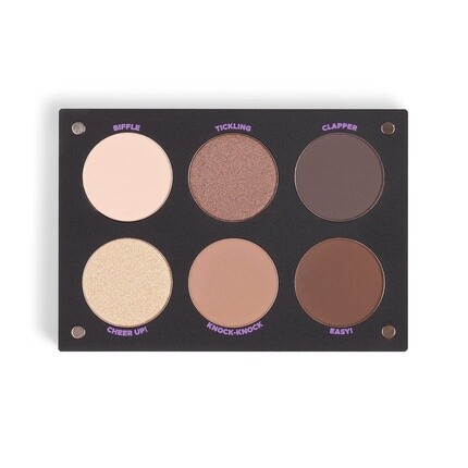 Playinn Lilla Vanilla Eyeshadow Palette, коллекция из 6 уникальных теней для век 8,4G, Inglot — фото 2