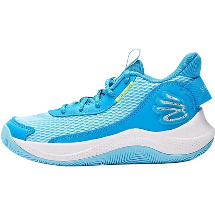

Under Armour Curry 3Z7 нескользящие, устойчивые к истиранию, дышащие низкие детские баскетбольные кроссовки blue