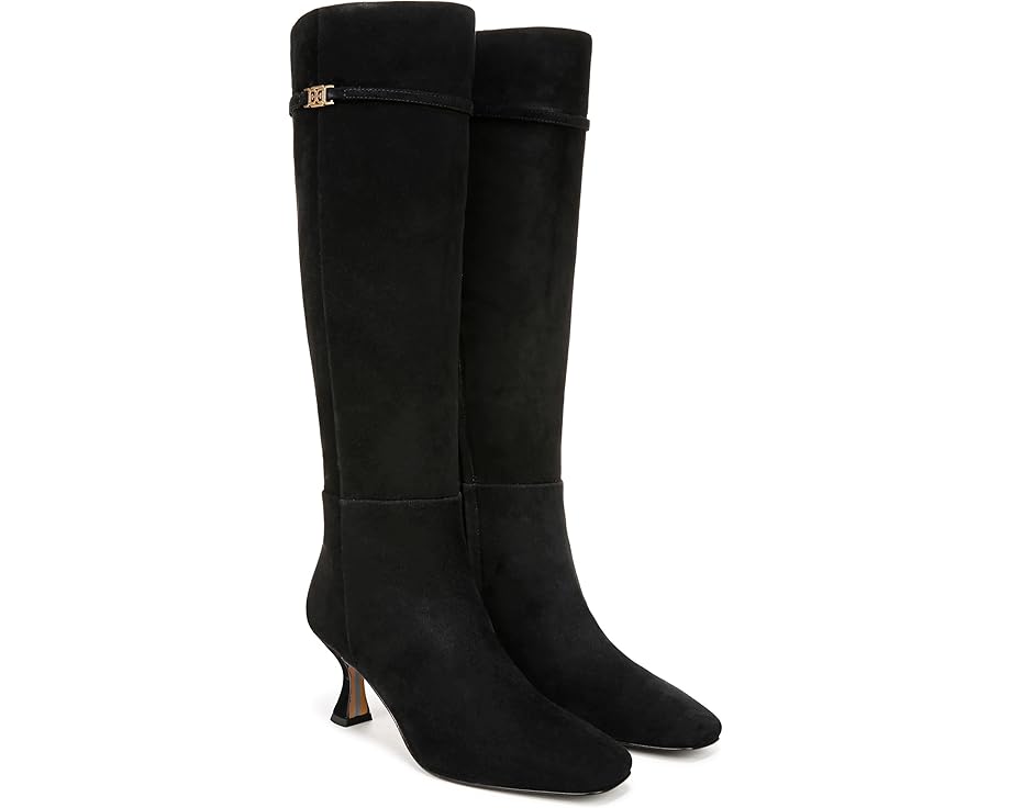 

Ботинки Sam Edelman Lyla, цвет Black Suede Wide Calf