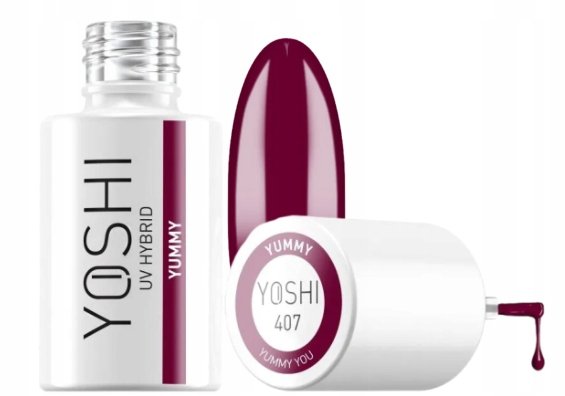 

Yoshi Professional Hybrid UV Varnish Yummy 407 - 6 мл