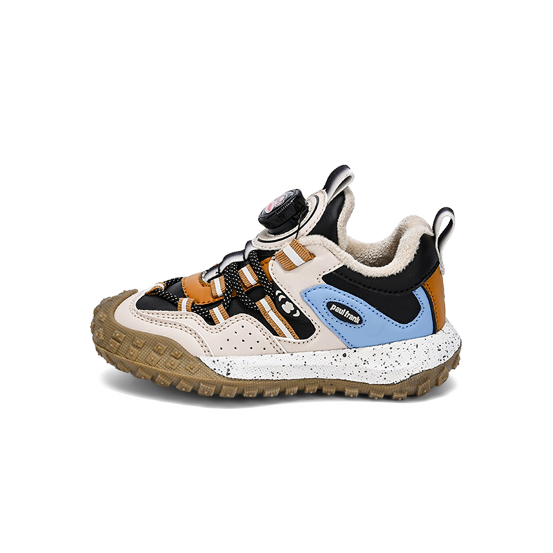 

Нескользящие, износостойкие, дышащие, теплые низкие детские кроссовки для бега PAUL FRANK, розовый/белый/фиолетовый