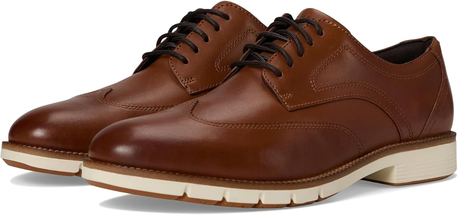 Мужские ботинки Cole Haan Flex Grand360 Wingtip, коричневый