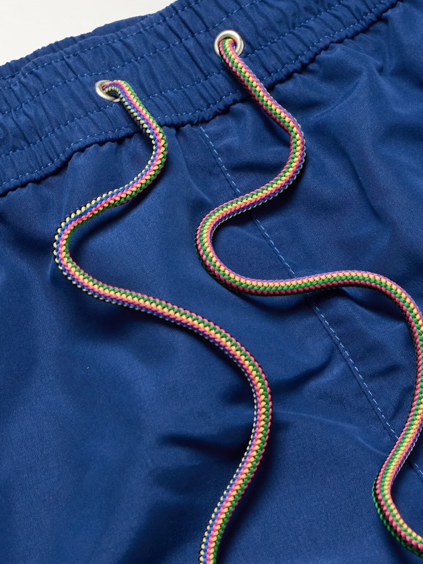 

Плавки-шорты средней длины из переработанного материала с логотипом PAUL SMITH, синий