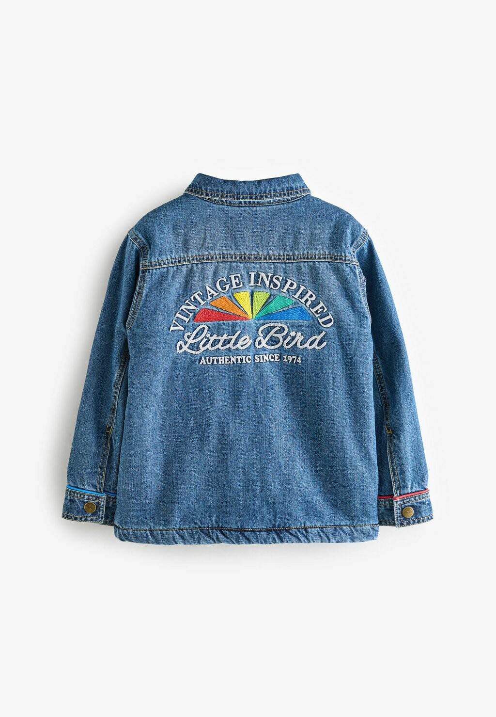 

Зимняя куртка RAINBOW EMBROIDERED REGULAR FIT Little Bird, синий