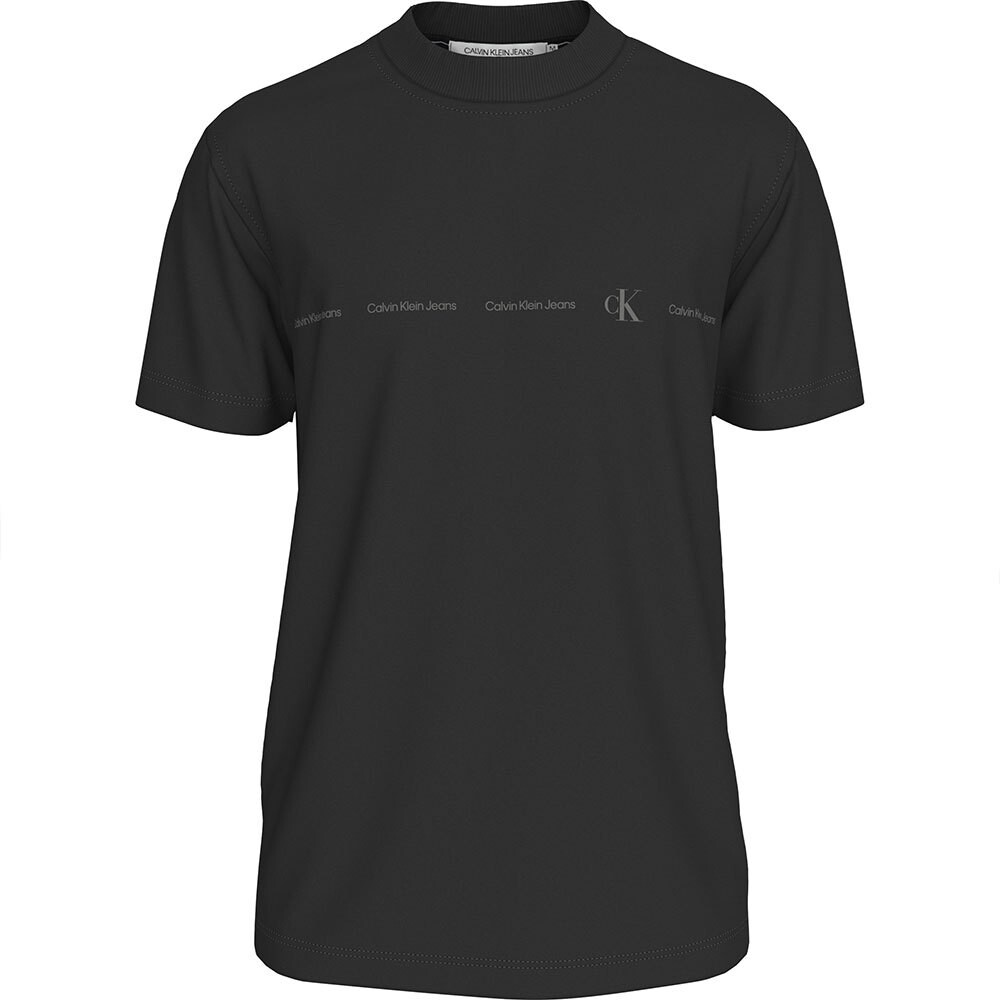 

Футболка с коротким рукавом Calvin Klein Jeans Logo Repeat, черный