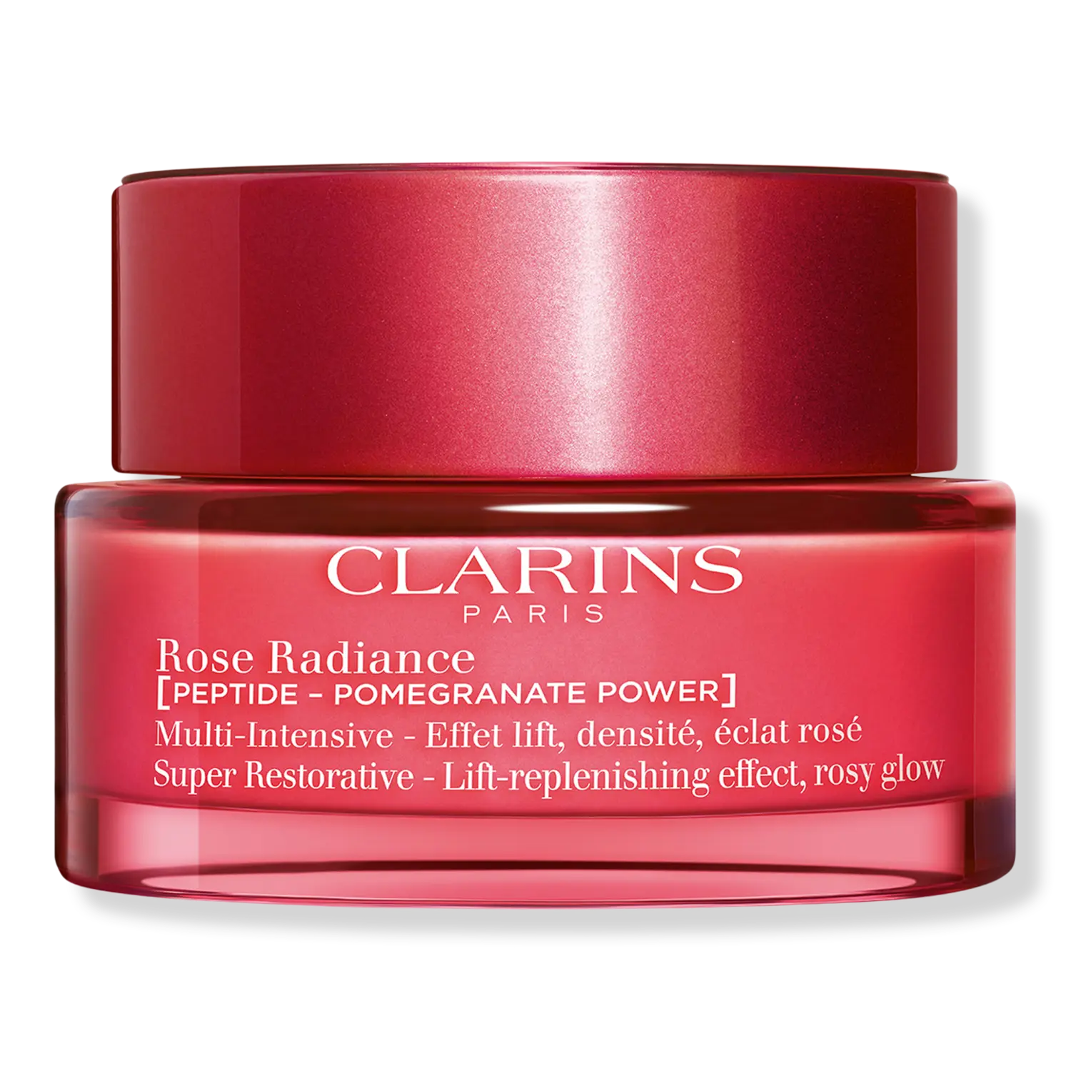 

Супервосстанавливающий увлажняющий крем для лица с пептидами и эффектом розового сияния Clarins