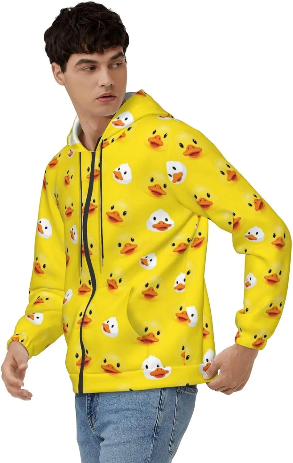 

Мужская толстовка с капюшоном и карманами KATVEESC