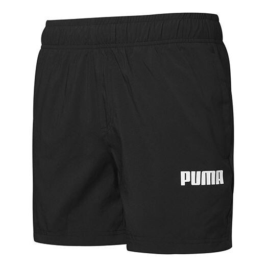 

Шорты essentials woven shorts 'black' Puma, черный