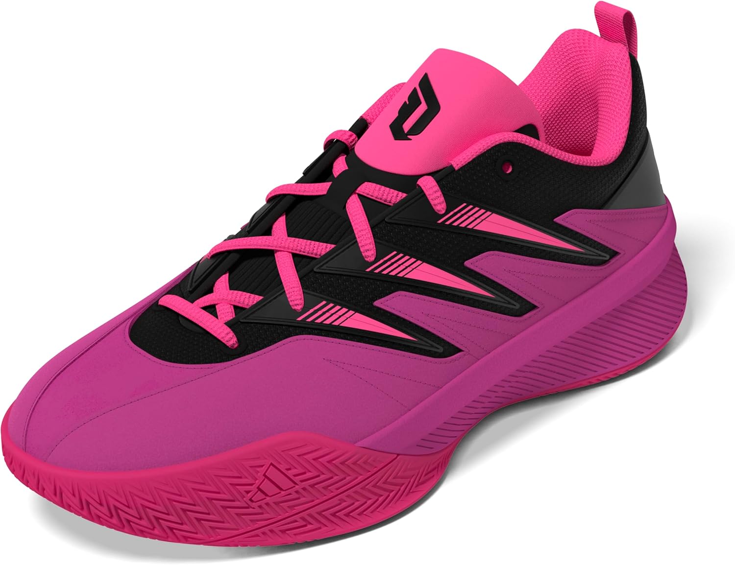 

Баскетбольные кроссовки adidas Unisex-Adult Dame Certified 3, черный/розовый