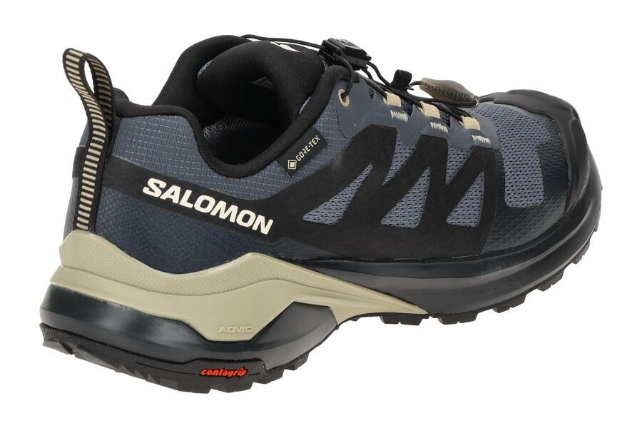 Кроссовки Salomon X Adventure GTX сине-чёрные GORE-TEX 475260 — фото 4