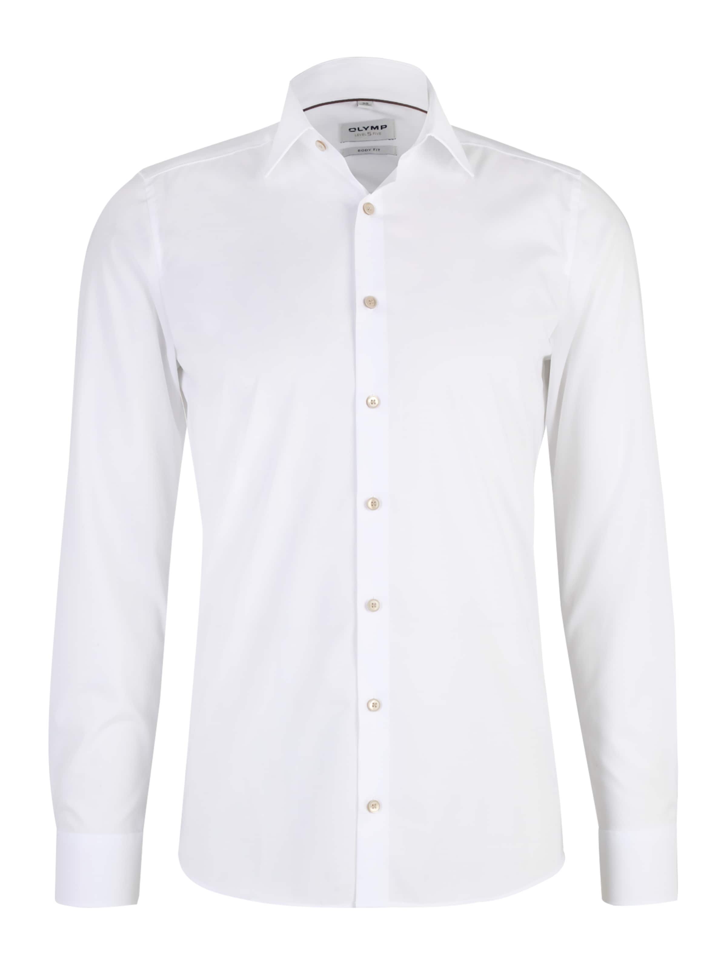 

OLYMP Белая рубашка для бизнеса Slim fit