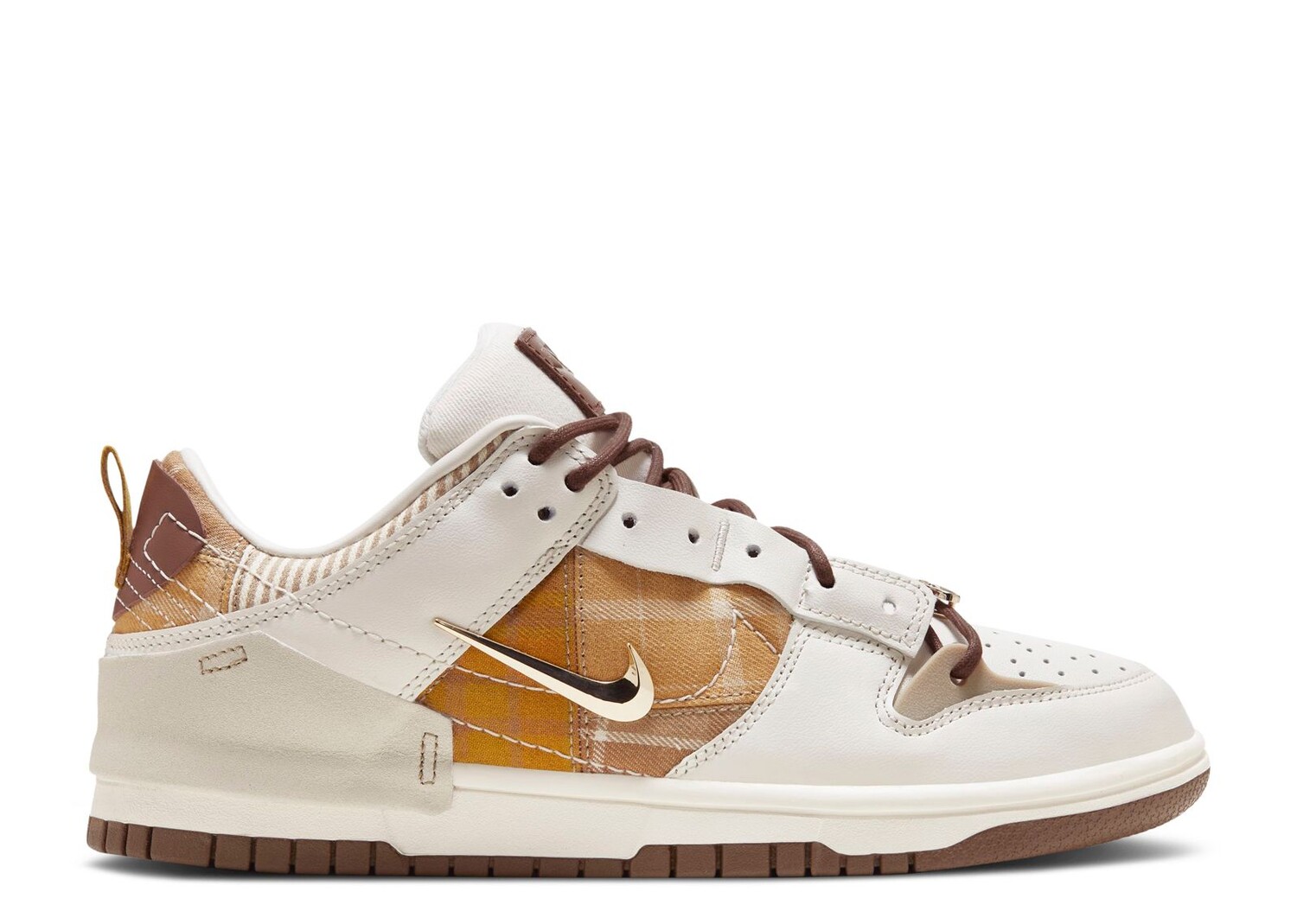 

Кроссовки Nike Wmns Dunk Low Disrupt 2 'Cacao Wow Plaid', коричневый