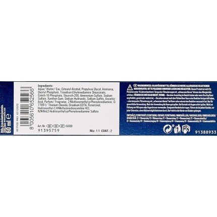 Koleston Perfect Me+ Pure Naturals Перманентная крем-краска для волос 9/01 Светлый натуральный пепельный блондин 60 мл, Wella — фото 2