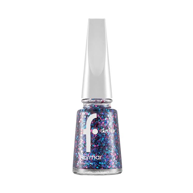 

Блестящий лак для ногтей Flormar, цвет 09 multicolor shine, 11 мл