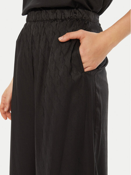 Пижамные брюки relaxed fit 000QS7304E Calvin Klein, черный — фото 3