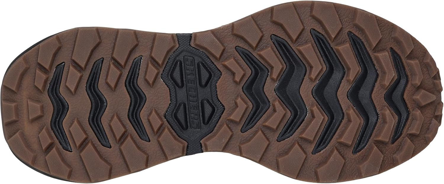Мужские слипоны Skechers Skechers X John Deere с расслабленной посадкой: Knox - кроссовки Renzo для мужчин, коричневый — фото 4
