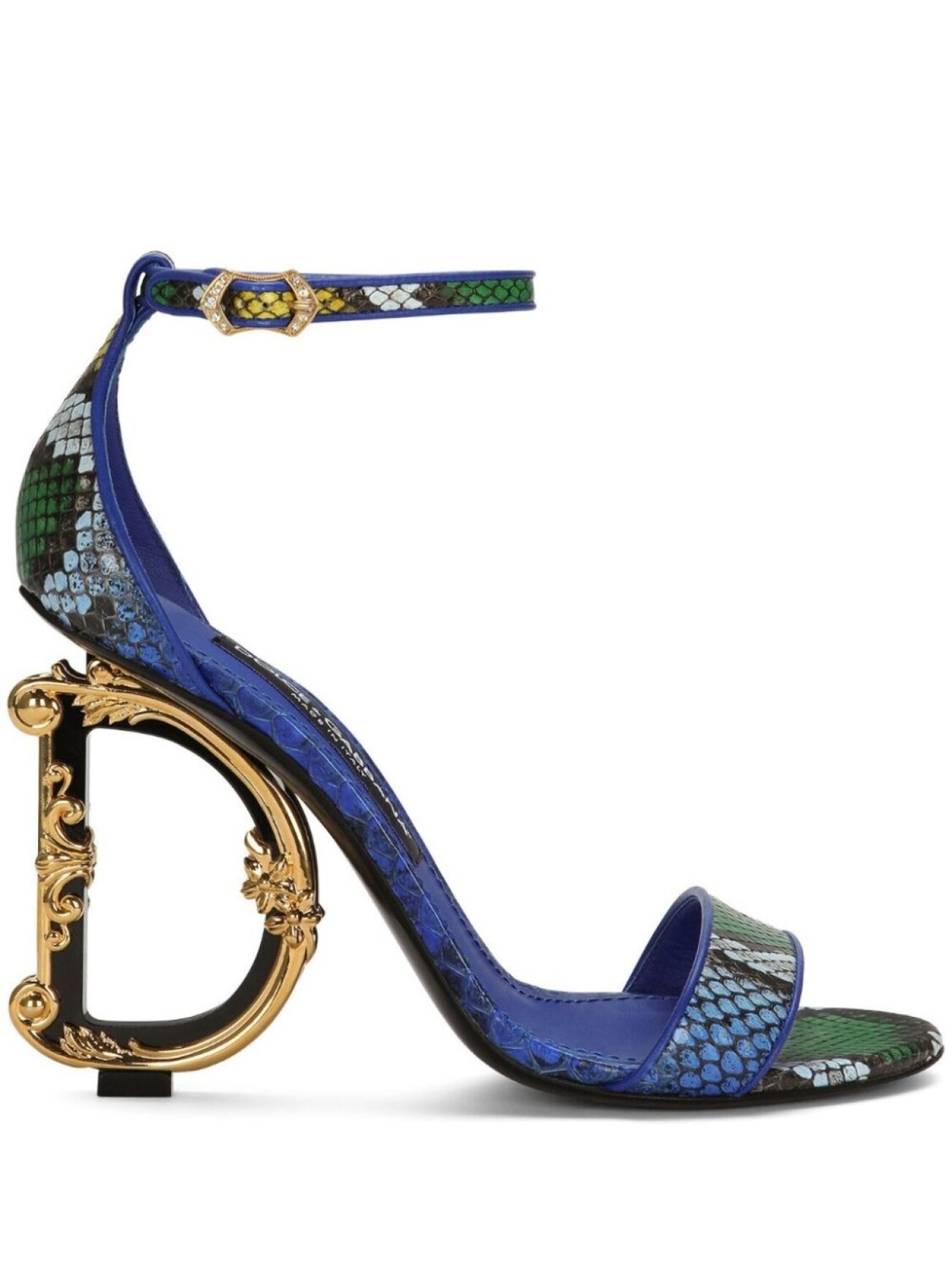 

Dolce & Gabbana босоножки Baroque 105, синий