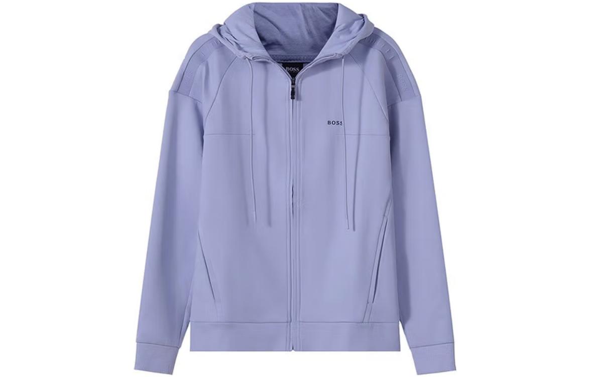 

HUGO BOSS Мужская толстовка SS22, светло-голубая