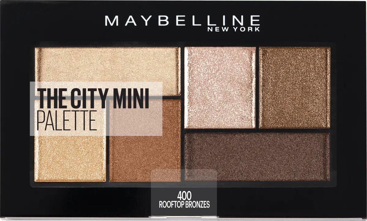 

Палитра теней для век Mini The City 400 Rooftop Bronzes 6 г Maybelline New York