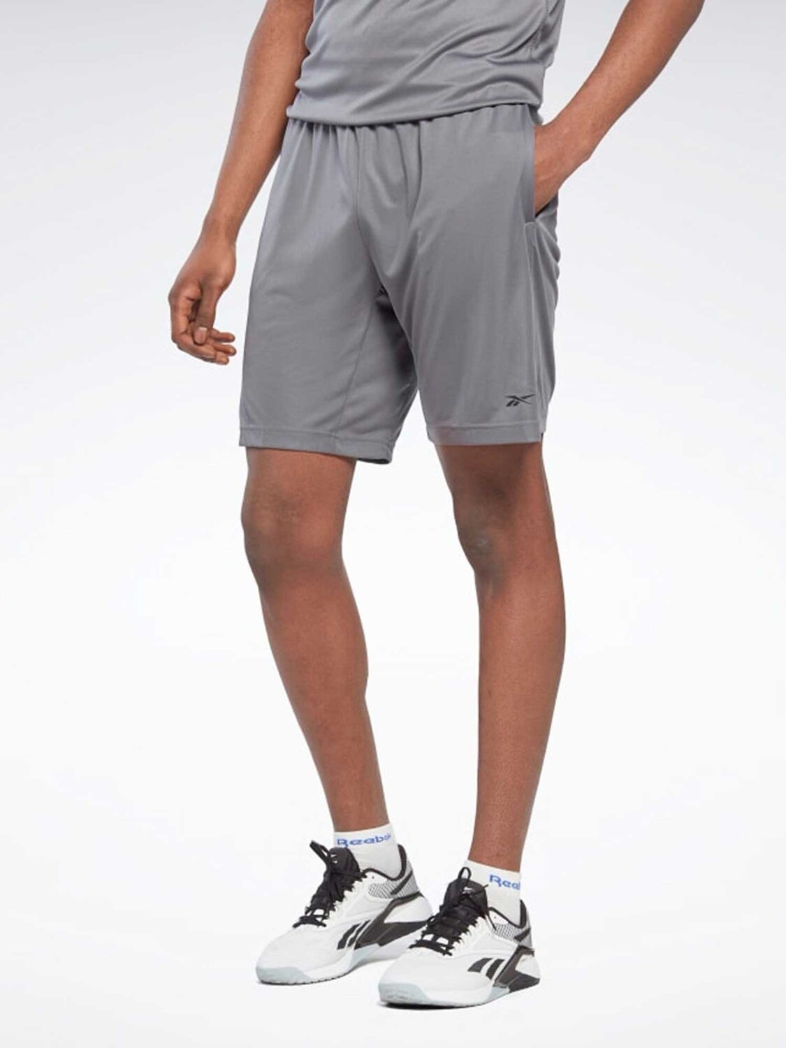 

Шорты Reebok COMM KNIT SHORT, серый