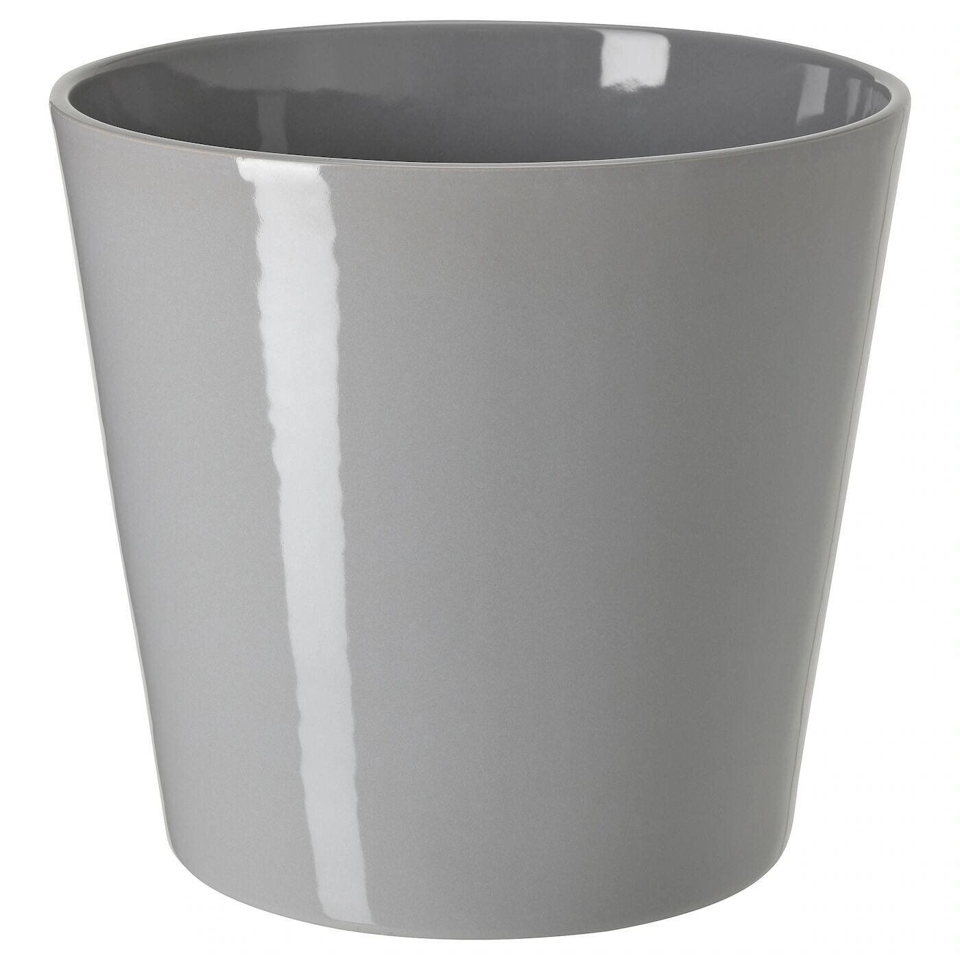 

Кашпо для дома/улицы, серое, 19 см, SKOGSVINBÄR IKEA