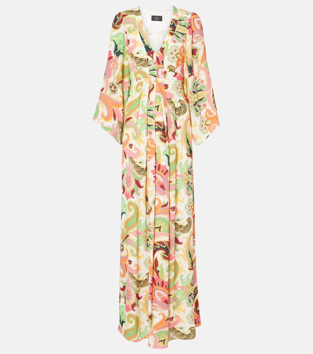 

Платье макси с принтом Etro, Print On White Base