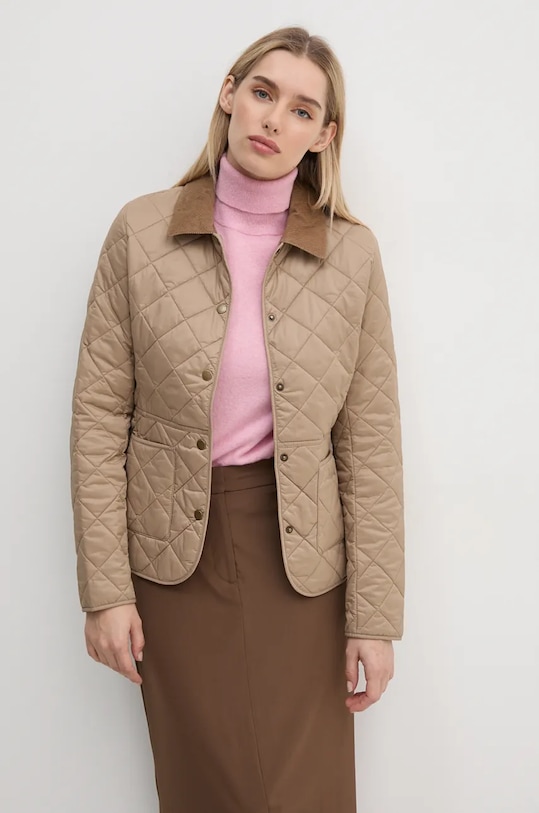 

Куртка Deveron Quilt Barbour, бежевый