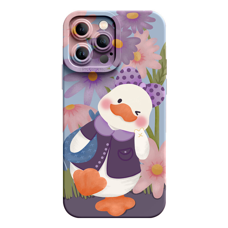 

Super Mouse Чехол для телефона, Purple gray ☆ purple hat photo duck