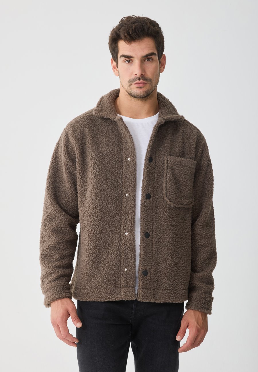 

Флисовая куртка Pier One Fleece jacket, Light Brown/Taupe