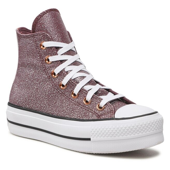 Кроссовки Converse CtasLife Hi, вишневый/бордовый