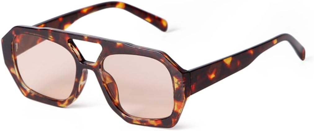 

Солнцезащитные очки с защитой от УФ-излучения UV400 | Увеличенная двойная перемычка | Линзы конфетных цветов для занятий спортом на открытом воздухе и вождения DSVIGF, 07