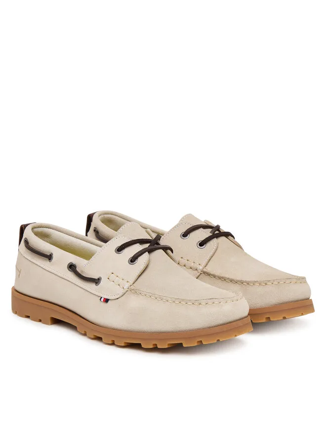 Tommy Hilfiger Мокасины светло-бежевые FM0FM05747 — фото 2