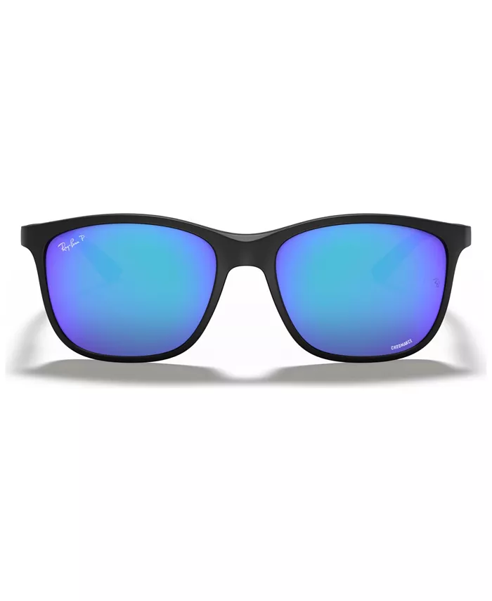

CHROMANCE Поляризованные солнцезащитные очки, RB4330CH 56 Ray-Ban, черный