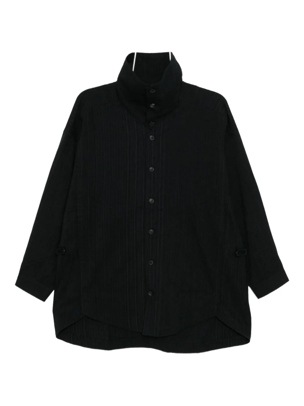 

Рубашка Medium из сирсакера Jan Jan Van Essche, черный