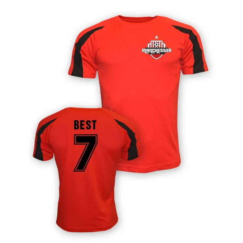 Детская футбольная футболка Manchester United Fc, красный