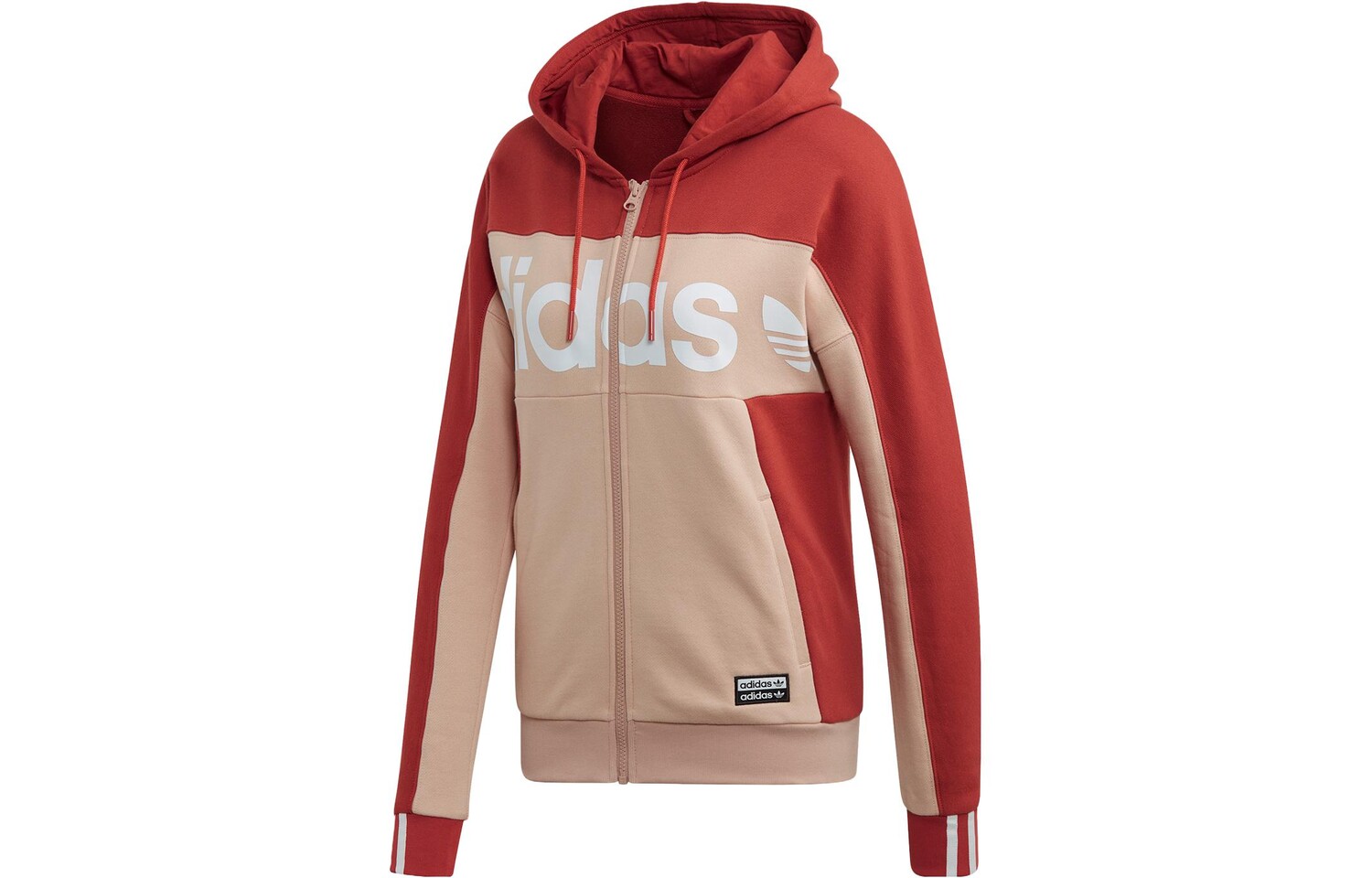 

Толстовка женская красная Adidas Originals